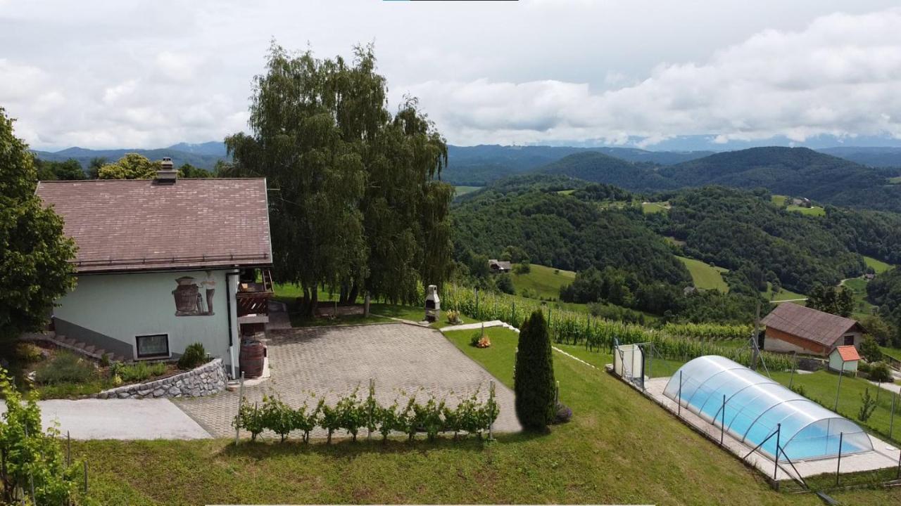 Appartement Zidanica Bundersek à Šentjanž Extérieur photo
